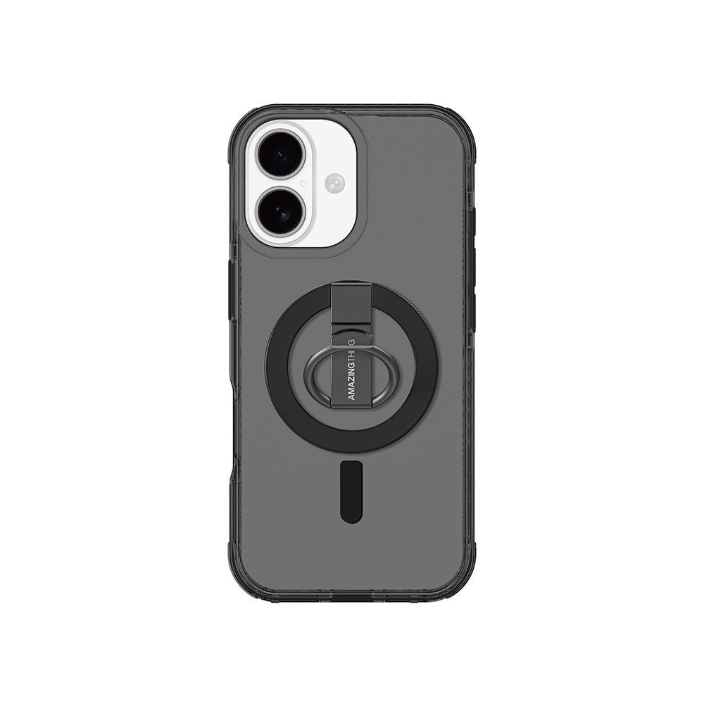 Amazingthing Titan Pro Serisi iPhone 17 M-safe Şarj Özellikli Yüzük Standlı Kılıf Amazingthing Titan Pro Serisi iPhone 17 M-safe Şarj Özellikli Yüzük Standlı Kılıf